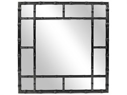 Howard Elliott Bamboo Country Gold Square Wall Mirror | HE92120