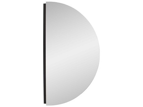 Howard Elliott Italian Frameless Due Specchi Black Wall Mirror
