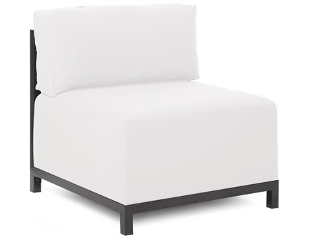 Howard Elliott Outdoor Axis Seascape Natural Fabric Cushion Lounge Chair