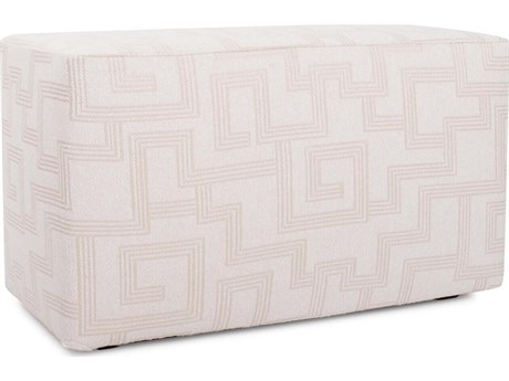 Howard Elliott Outdoor Universal Syros Natural Fabric Cushion Bench