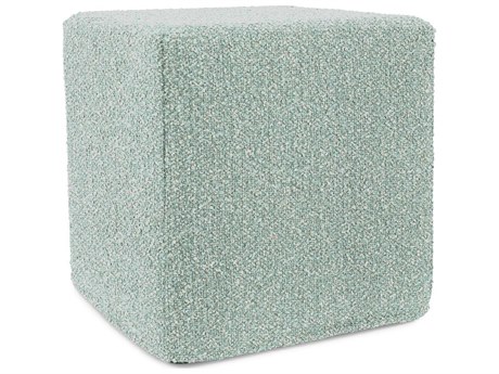 Howard Elliott Outdoor No Tip Alicante Breeze Fabric Cushion Ottoman