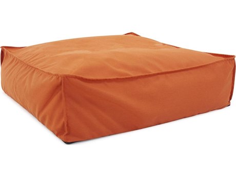 Howard Elliott Outdoor Seascape Canyon Fabric Cushion Ottoman