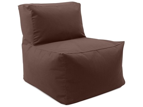 Howard Elliott Outdoor Seascape Chocolate Fabric Cushion Lounge Chair