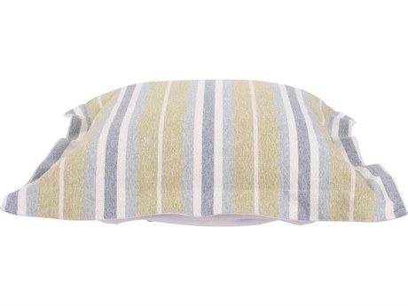 Howard Elliott Outdoor Puff Scroll Dune Moss Patio Cover