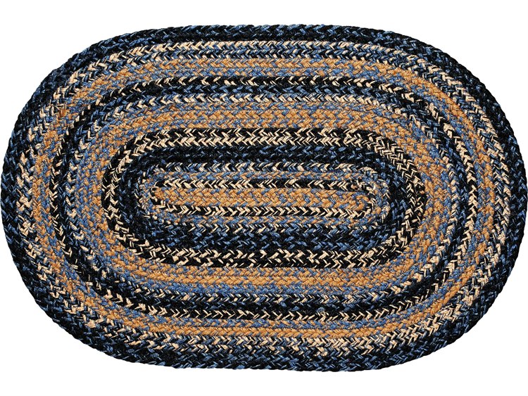 Ihf Rugs River Shale Oval Blue Beige Area Rug Hfbr246ova Ihf Rugs River Shale Oval Blue Beige Area Rug