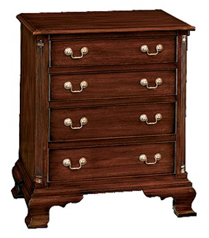 Henkel Harris Brown Solid Wood Accent Chest