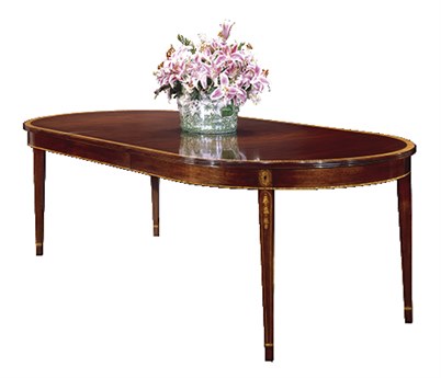 Henkel Harris Oval Wood Dining Table