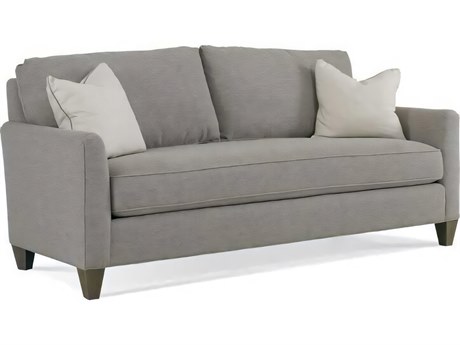 Hickory White Kent Smoked Ash Gray Upholstered Sofa