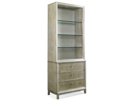 Hickory White Carl Bookcase Hutch