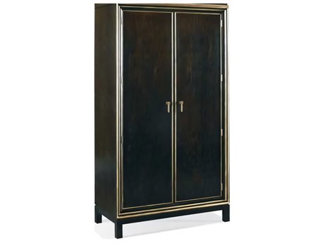 Hickory White Custom Elements Cabinet Sable Brown Maple Wood Accent Chest