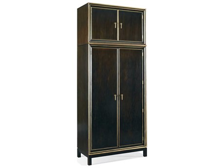 Hickory White Custom Elements Cabinet Sable Brown Maple Wood Accent Chest