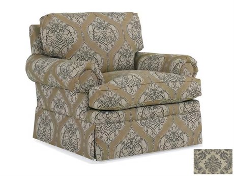 Hickory White Wilton Brown Fabric Accent Chair