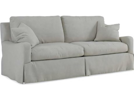 Hickory White Madison Gray Upholstered Sofa