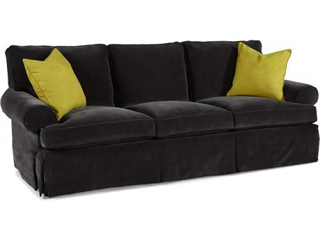 Hickory White Oxford Platinum Brown Upholstered Sofa