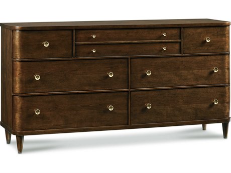 Hickory White Novella Cherry Wood 8-Drawers Double Dresser
