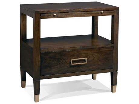 Hickory White Westport 1-Drawer Brown Maple Wood Nightstand