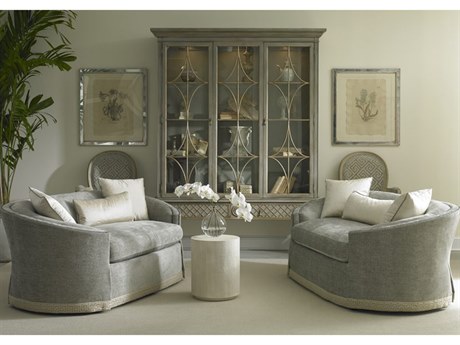 Hickory White Custom Elements Upholstery Living Room Set
