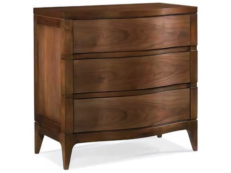 Hickory White Stratos Soho Brown Maple Wood Accent Chest