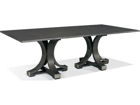 Hickory White Custom Elements Table Works Rectangular Wood Celia Dining Table