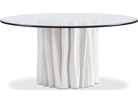Hickory White Organic Dining Base for Glass Top