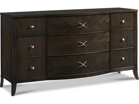 Hickory White Reimagine Brown Hardwood Dresser