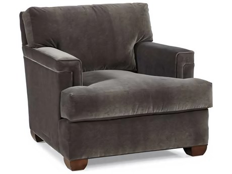 Hickory White Slade Gray Fabric Accent Chair
