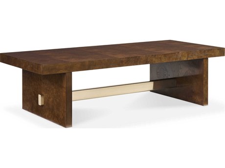 Hickory White Grangier Rectangular Wood Cotswold Coffee Table