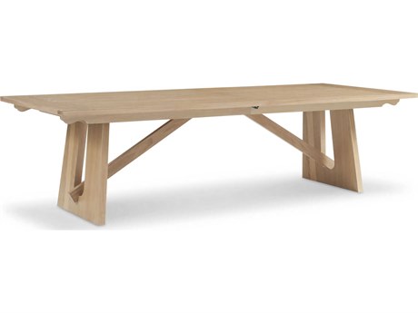 Hickory White Revival Rectangular Wood Primland Dining Table