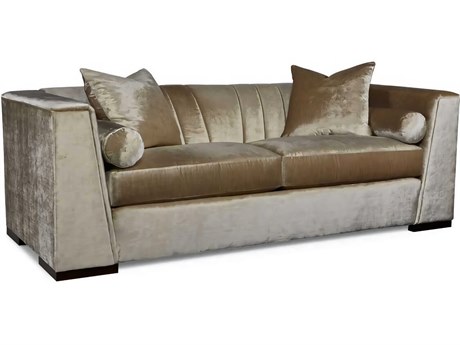 Hickory White Custom Elements Upholstery Cotswold Gray Upholstered Sofa
