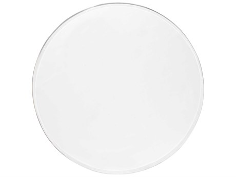 Hickory White 54" Round Glass Top
