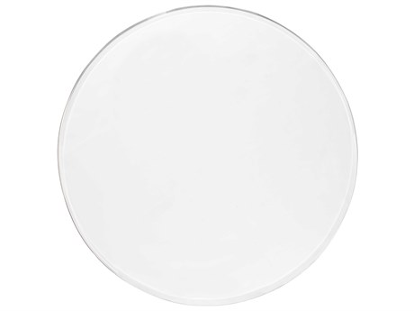 Hickory White 72" Round Glass Top