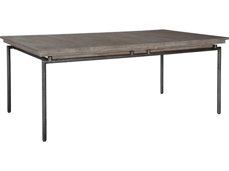 Hekman Rectangular Wood Grey Sedona Dining Table