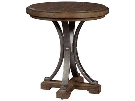 Hekman Round Wood Wexford End Table