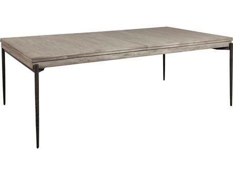 Hekman Rectangular Wood Bedford Gray Dining Table