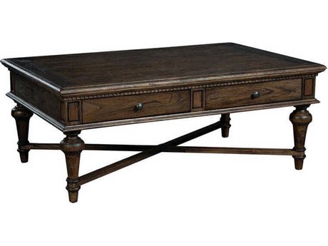 Hekman Wellington Rectangular Wood Java Coffee Table