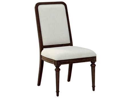 Hekman Wellington Brown Upholstered Side Dining Chair