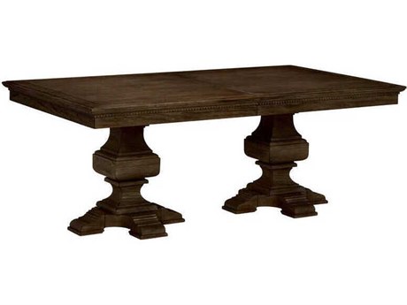 Hekman Wellington Rectangular Wood Java Dining Table
