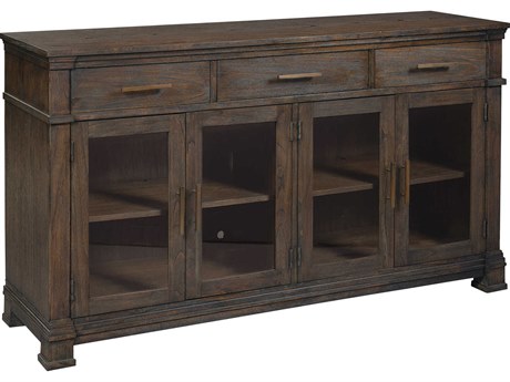 Hekman Linwood 72" Mindi Wood Media Console