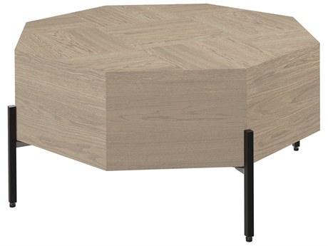 Hekman Mayfield Octagon Wood Coffee Table