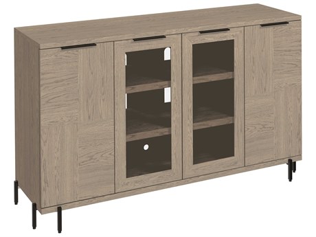 Hekman Mayfield 72" Oak Wood Media Console