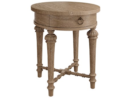 Hekman Chateaux Round Wood End Table