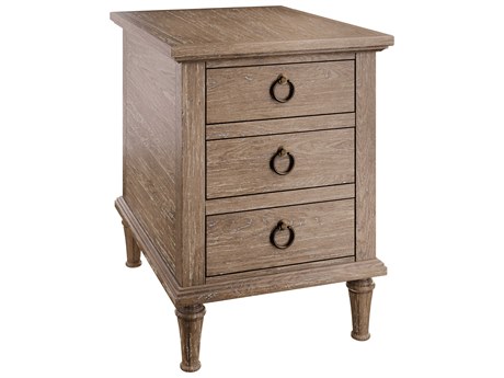 Hekman Chateaux Rectangular Wood End Table