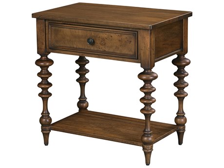 Hekman Fairfax 1-Drawer Brown Nightstand