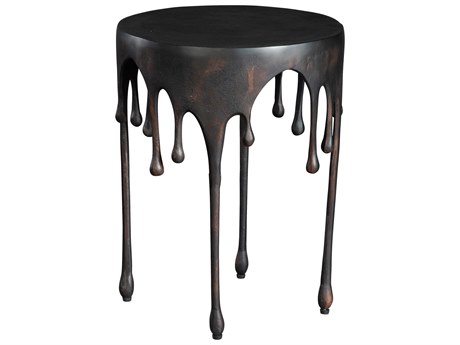 Hekman Accents Round Metal Special Reserve End Table