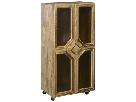Hekman Accents Special Reserve Brass Mango Wood Accent Chest