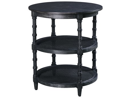 Hekman Accents Round Wood Special Reserve End Table