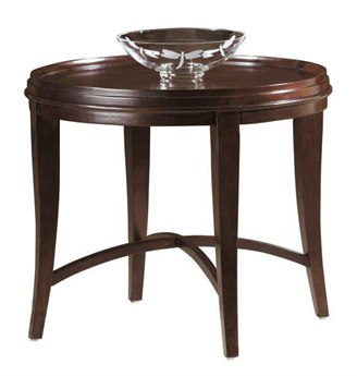 Hekman Metropolis Round Wood End Table