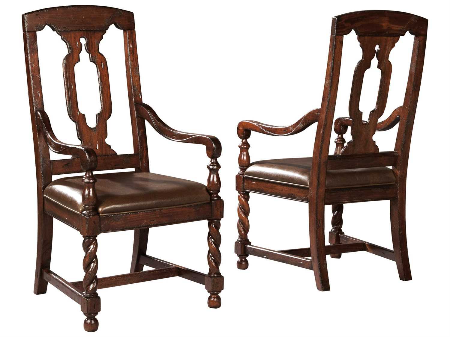 Tall Back Leather Dining Room Chairs