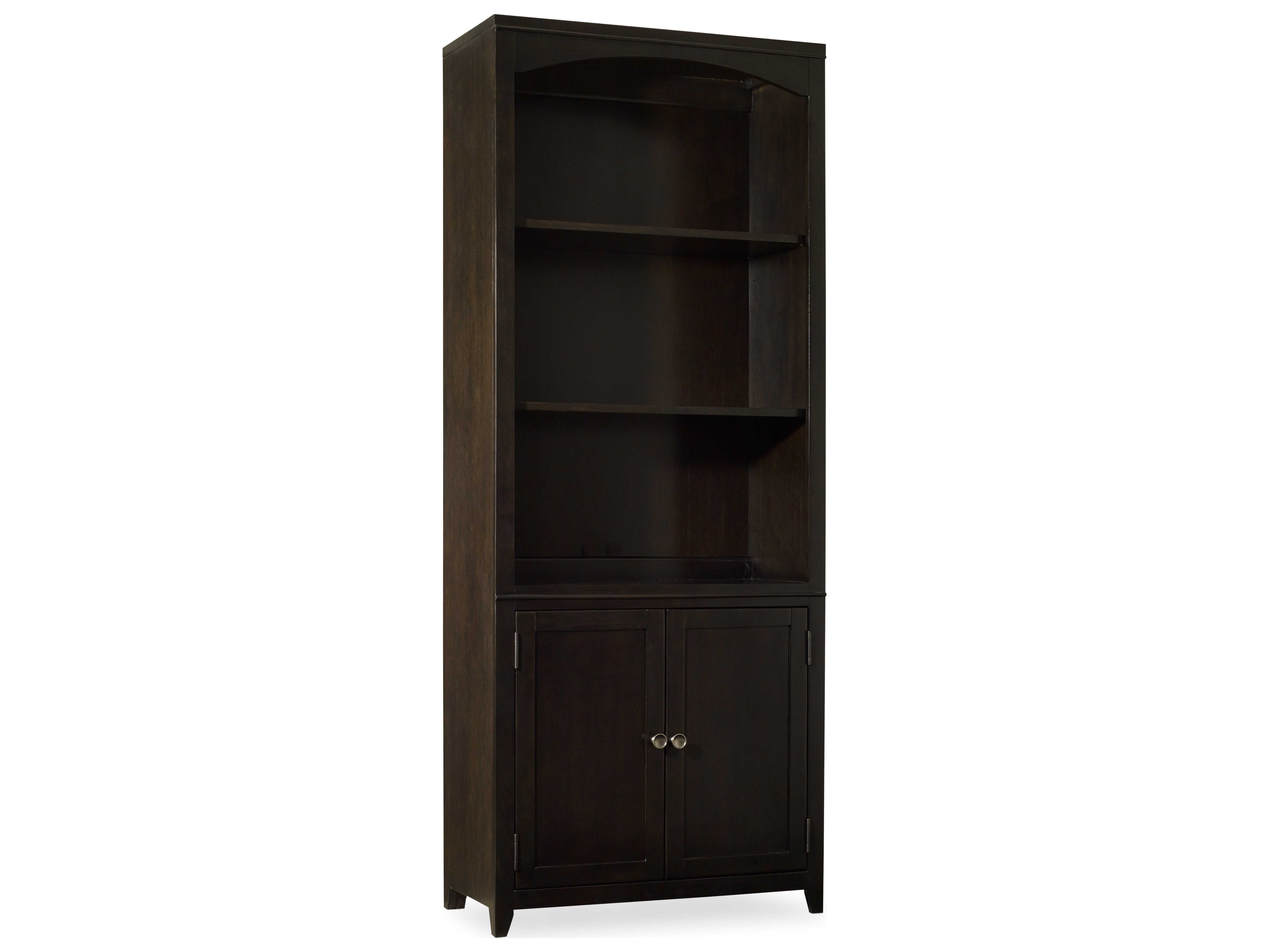 Hooker Furniture Kendrick Dark Wood Bunching Bookcase HOO106010446