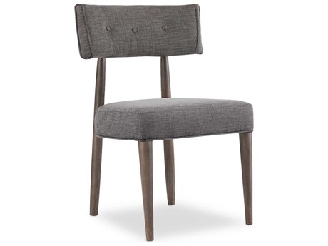 Hooker Furniture Curata Tufted Rubberwood Gray Upholstered Side Dining Chair